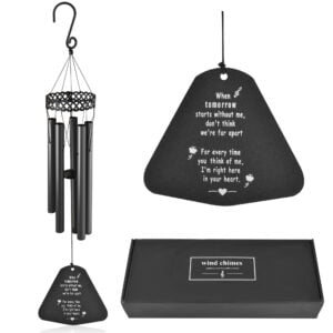 EVEAGE Sympathy Wind Chimes, Memorial Wind Chimes in Memory of a Loved One