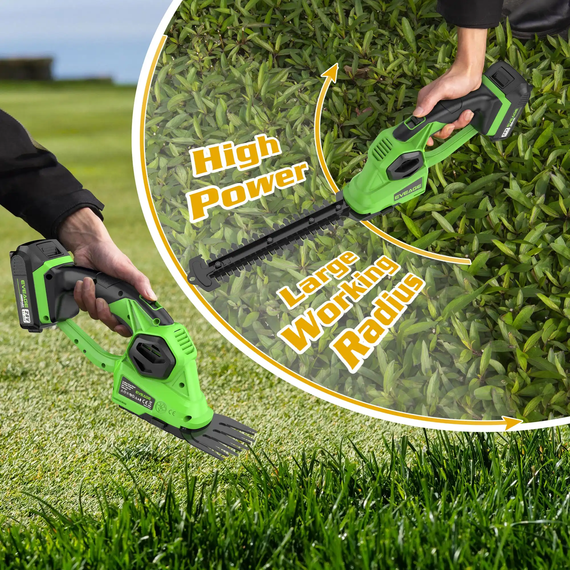 hand held electric grass trimmer