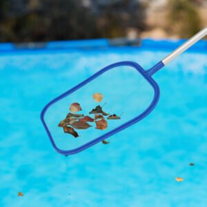 Swimming Leaf Skimmer Net with Aluminum Telescopic Pole