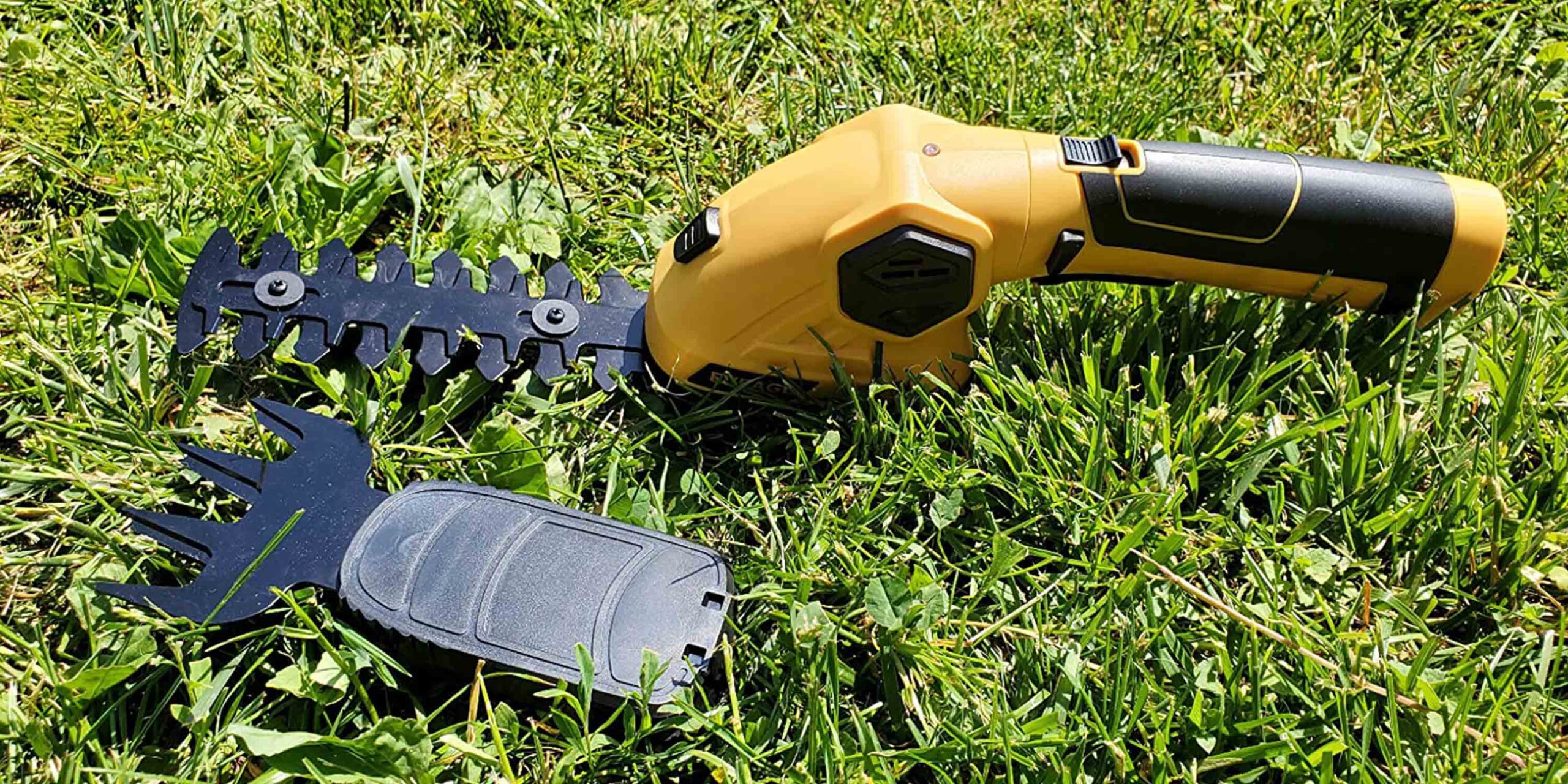 Cordless Hedge Trimmer Electric Grass Trimmer with Battery | Eveagetool