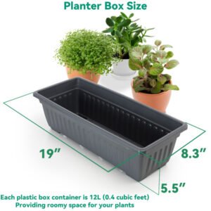 EVEAGE 4Ft Vertical Raised Garden Bed ,Freestanding Elevated Planters 4 Container Boxes for Patio Vegetables, Flowers Herb