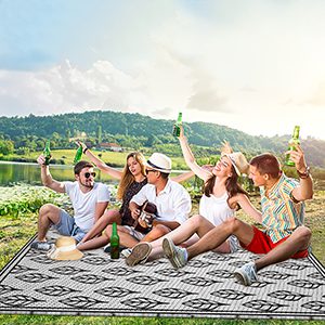 RVGUARD Outdoor Rugs, Reversible Patio Mat 9 x 18 ft, Waterproof Campi –  rvguard