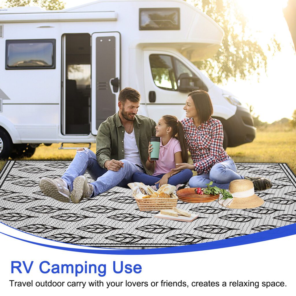 RVGUARD Outdoor Rugs, Reversible Patio Mat 9 x 18 ft, Waterproof Campi –  rvguard