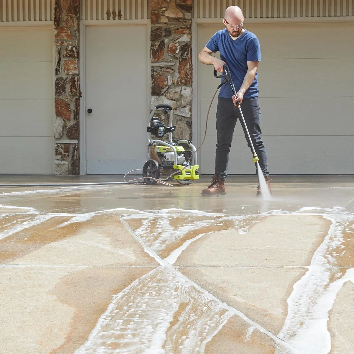 spray on concrete