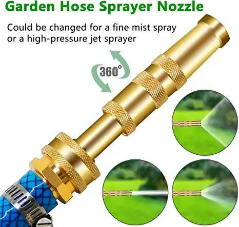 high pressure hose spray nozzle