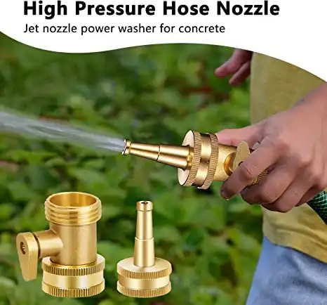 high pressure power washer spray nozzle water hose wand attachment