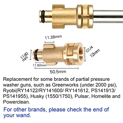 pressure washer extension wand