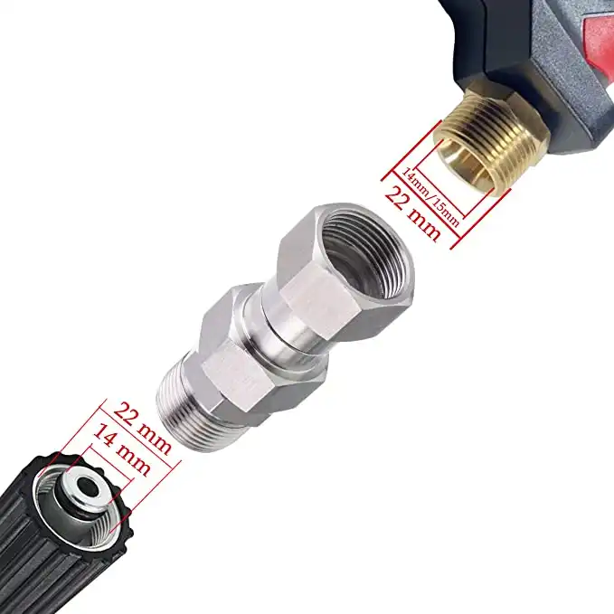 pressure washer gun swivel fitting