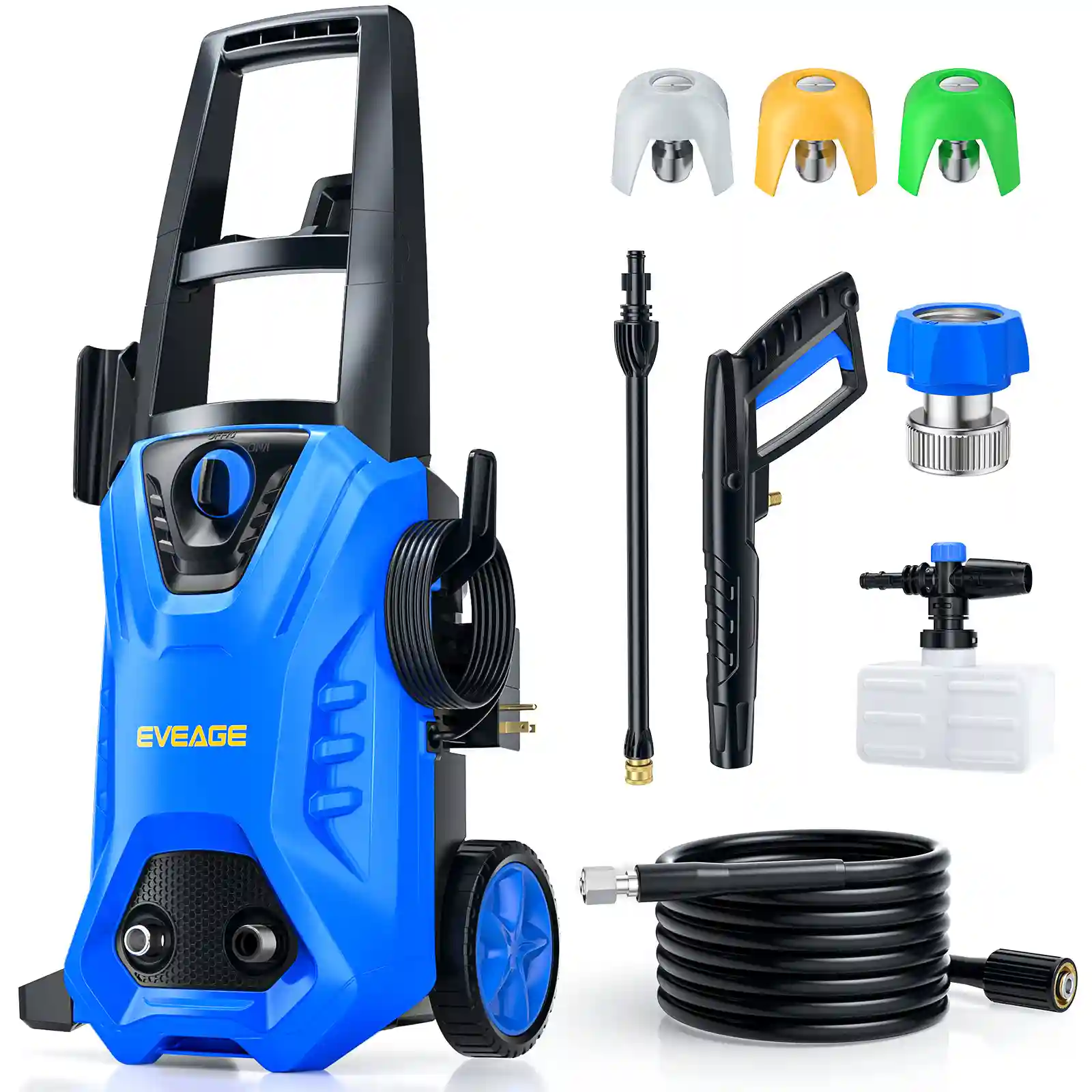 EVEAGE Pressure Washer Cleaner Machine-4200PSI 2.8 GPM