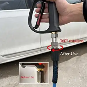 swivel connector for pressure washer