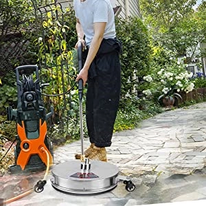 driveway pressure washer attachment