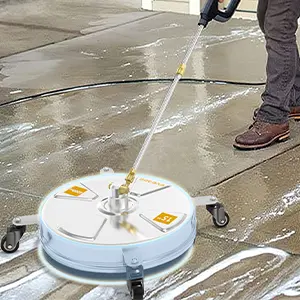 surface cleaning attachment for pressure washer