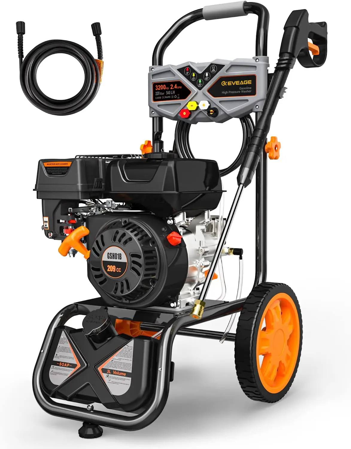 best gas powered pressure washer