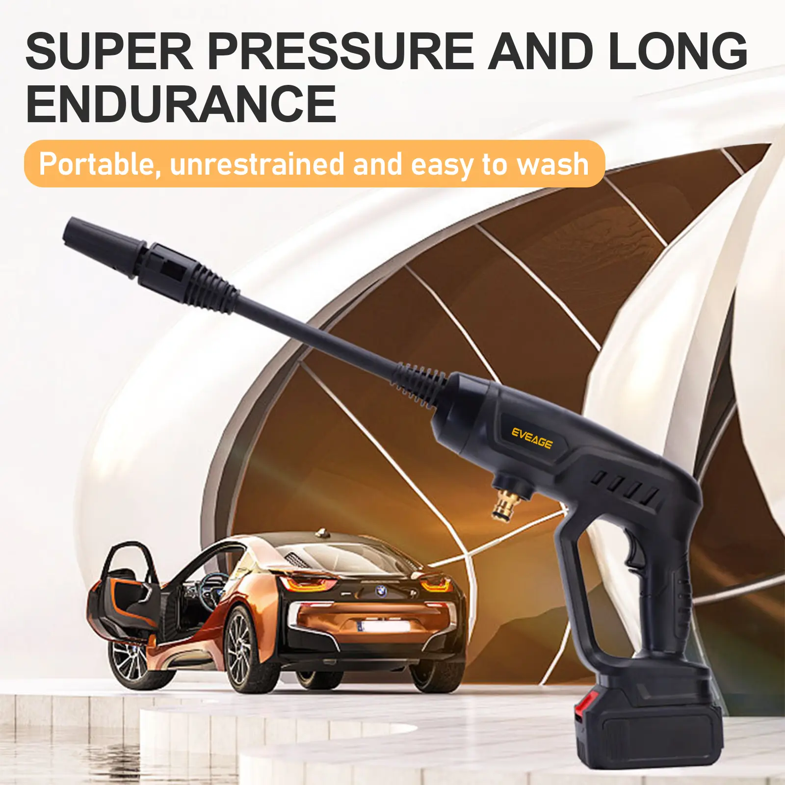 cordless electric power washer