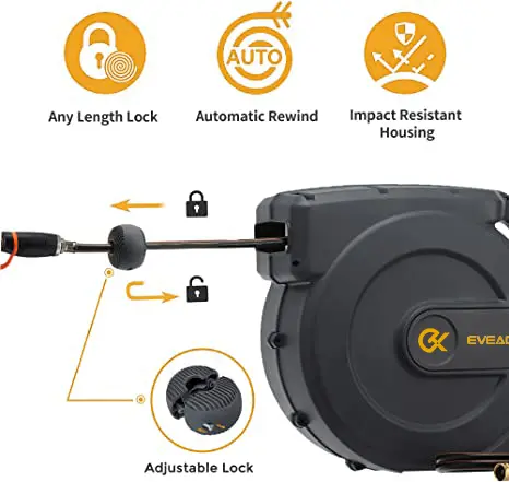 How to Use a Retractable Garden Hose Reel