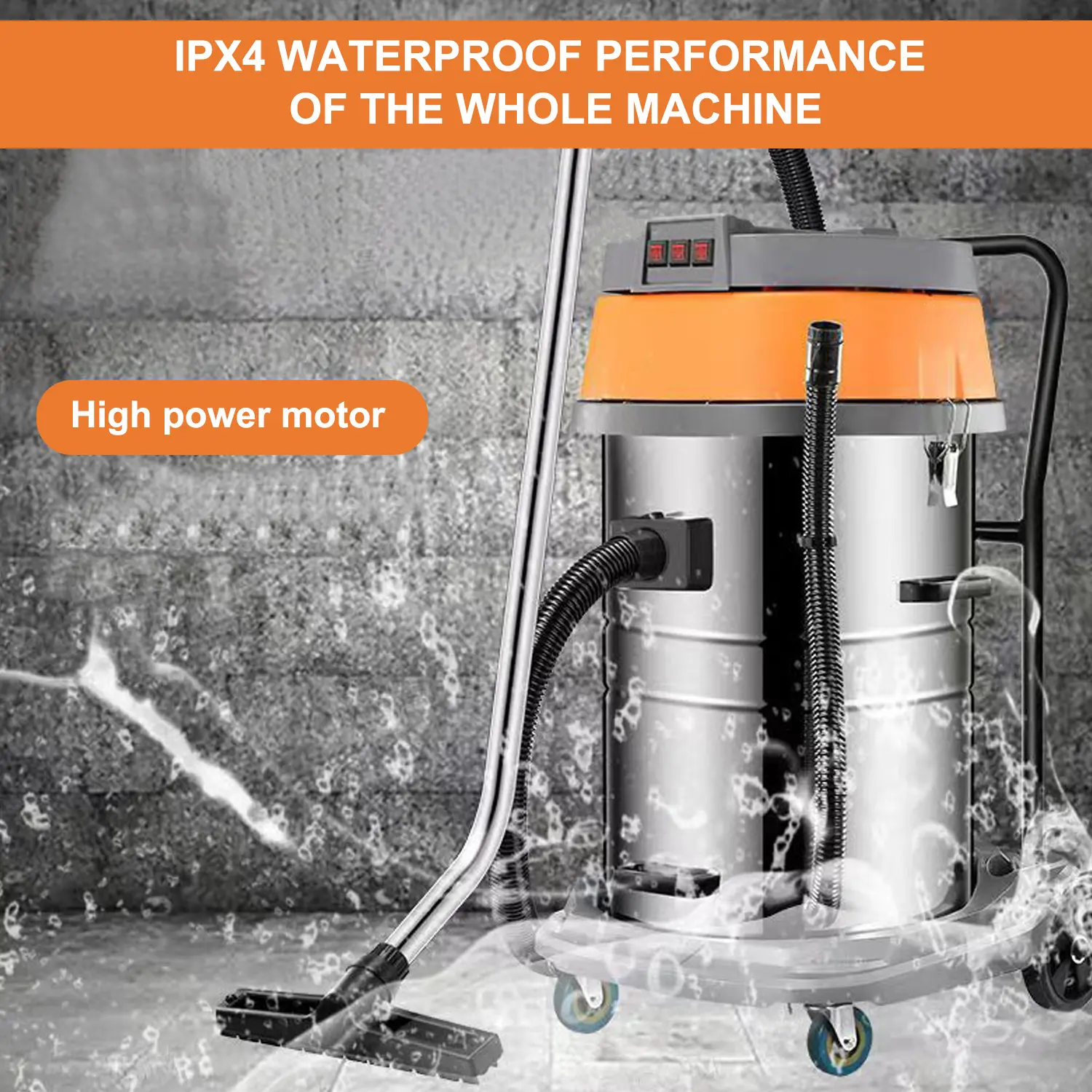 industrial upright vacuum cleaner