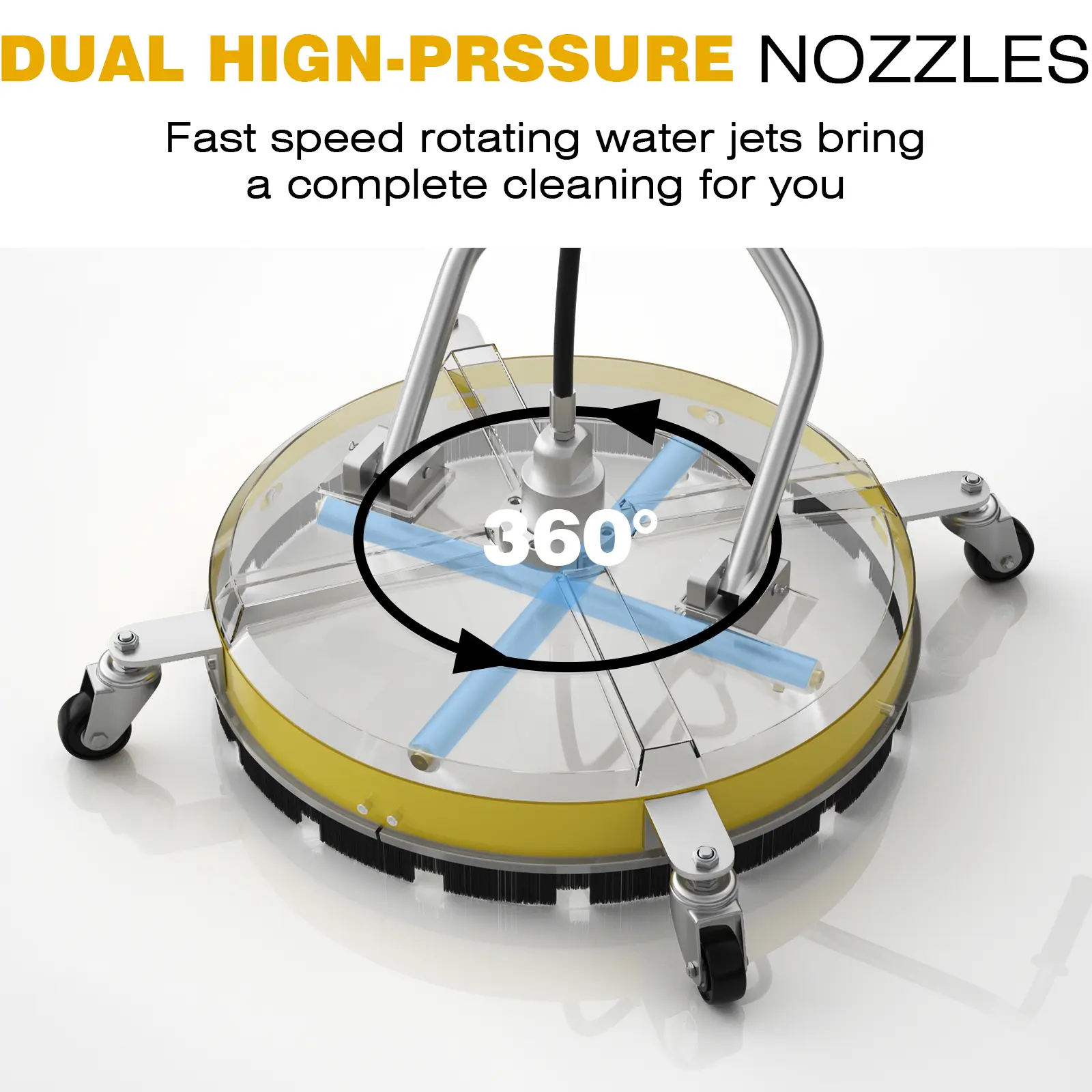 pressure washer attachments surface cleaner
