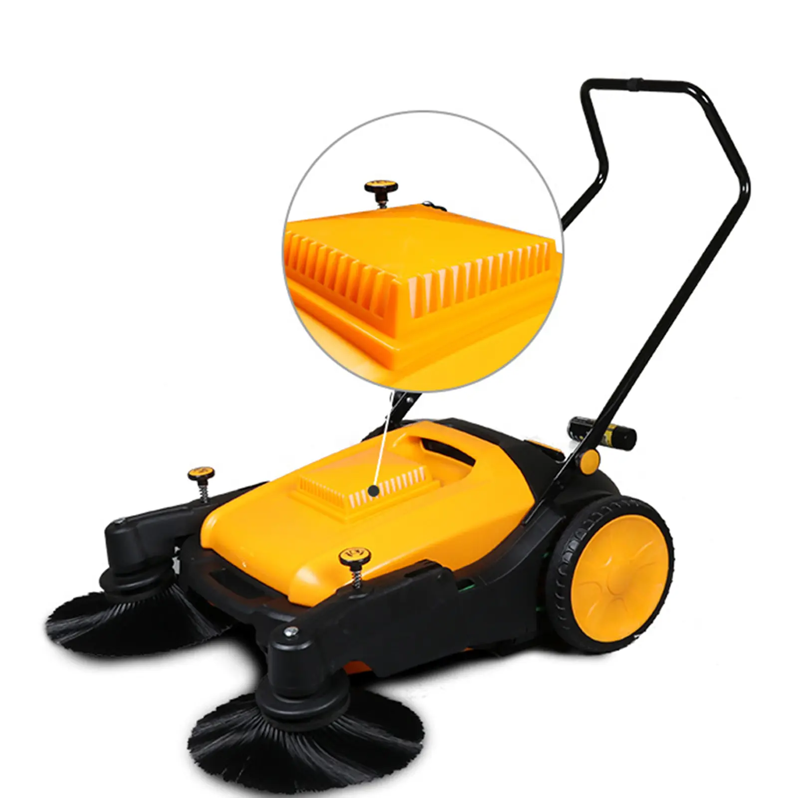 push sweeper broom