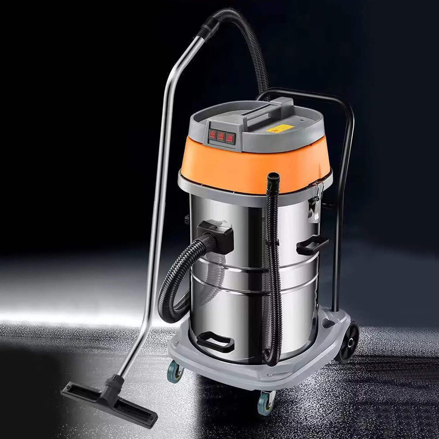 EVEAGE Wet Dry Dust Extractor Vacuum Industrial Collector Stainless steel