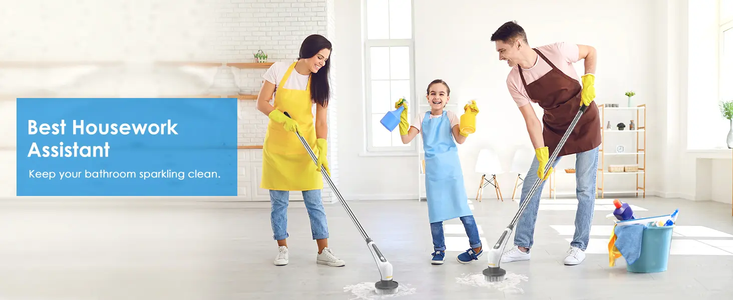 electric scrubber for cleaning