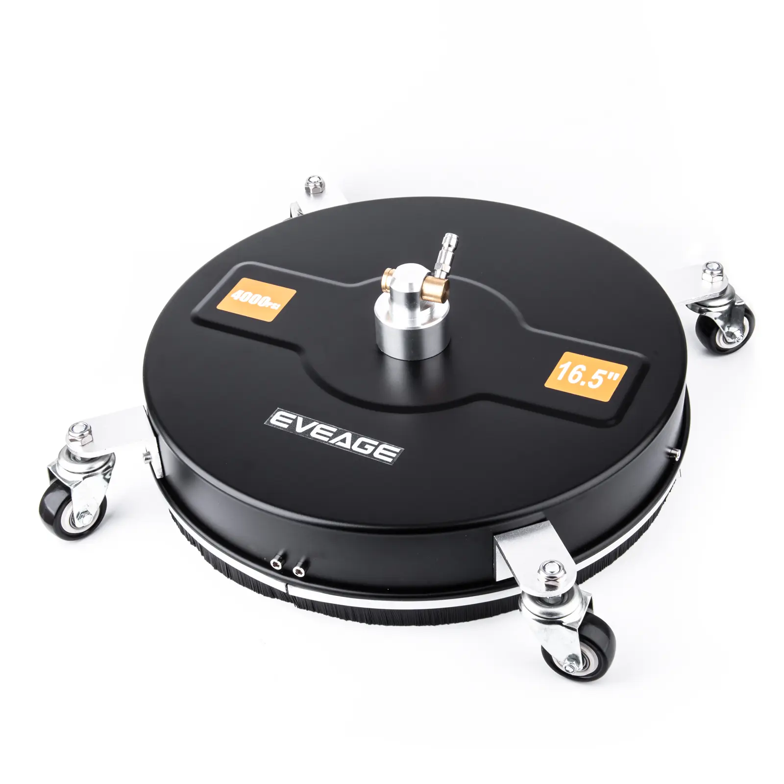 EVEAGE 16.5inch Pressure Washer Surface Cleaner black