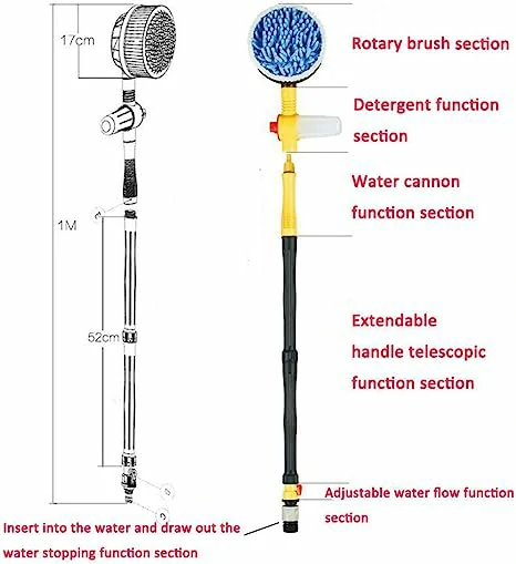 EVEAGE Pressure Washer Car Brush