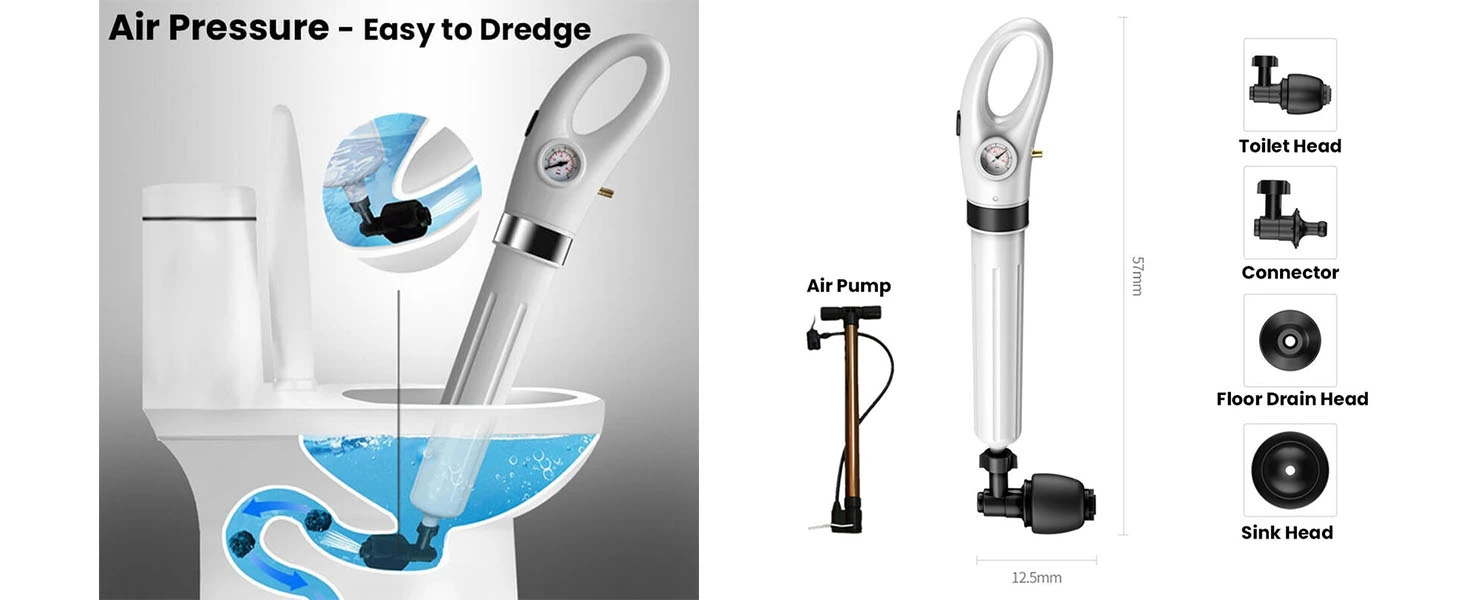 Eveage Air Powered Plunger