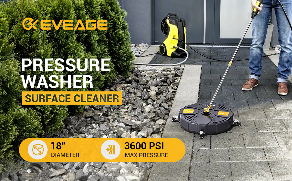 18inch pressure washer surface cleaner