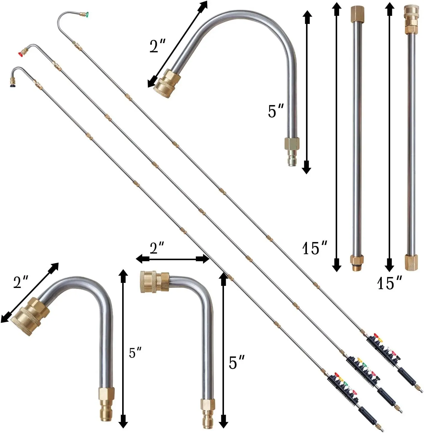 Eveage Pressure Washer Extension Wand
