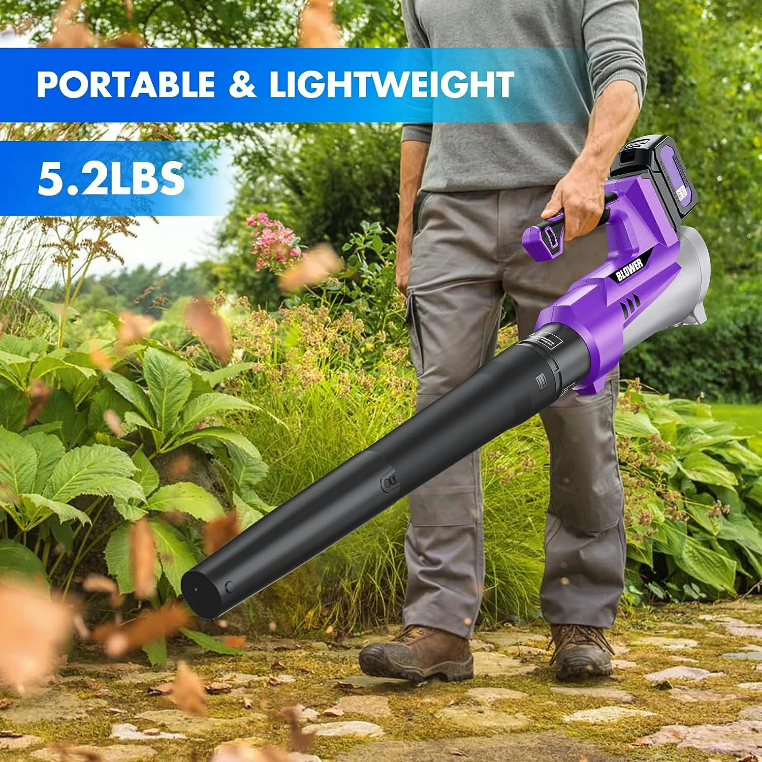 Electric Leaf Blower Cordless