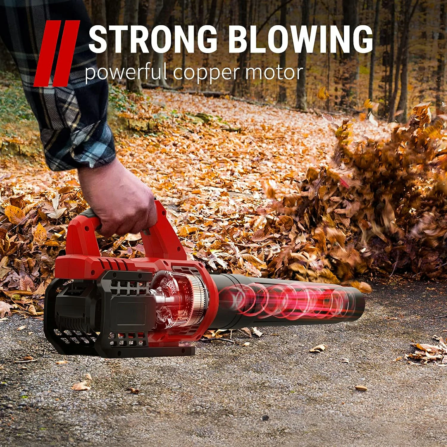 EVEAGE Leaf Blower Cordless with Battery and Charger