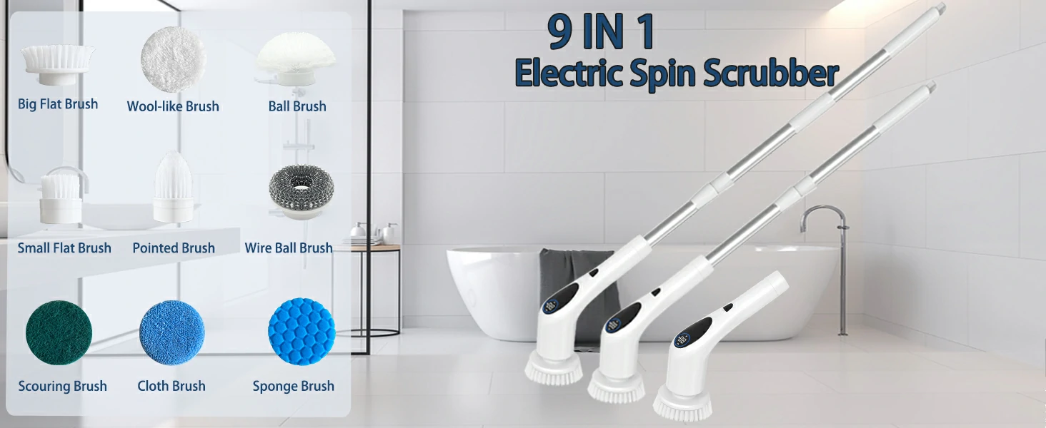 Electric Spin Scrubber