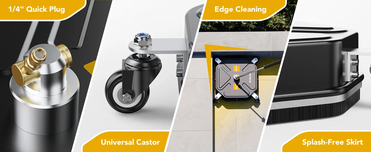concrete cleaning machine