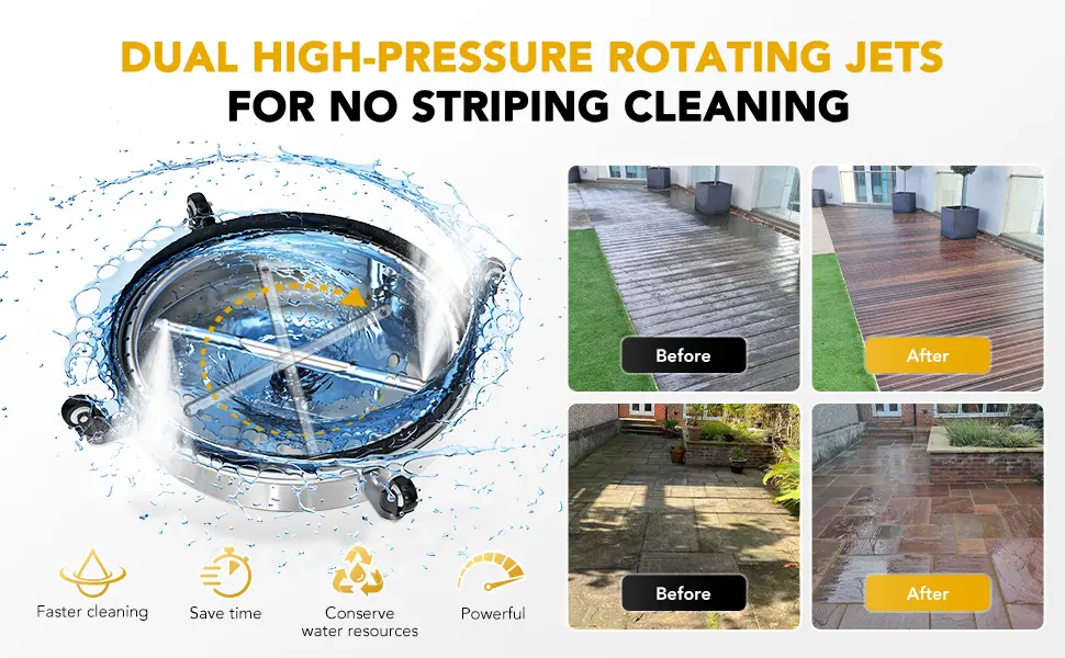 pressure cleaning driveway