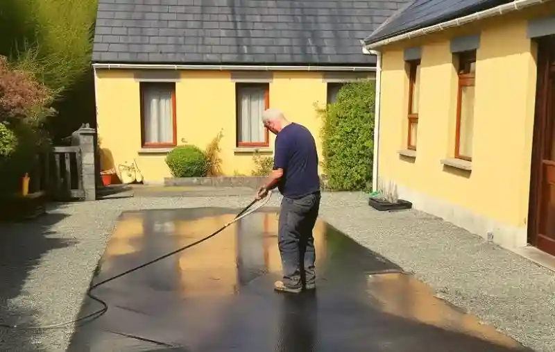 driveway pressure washer attachment